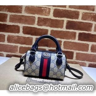 Classic Specials Gucci Ophidia GG Canvas Super Mini bag 781490 Beige/Blue 2024