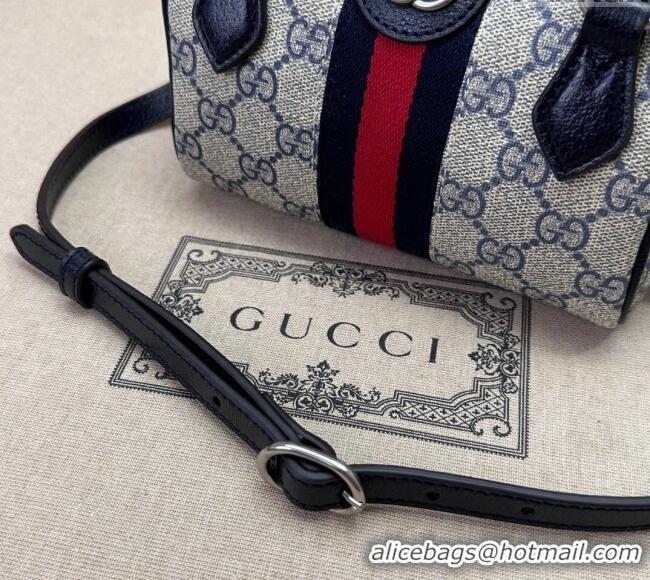 Classic Specials Gucci Ophidia GG Canvas Super Mini bag 781490 Beige/Blue 2024