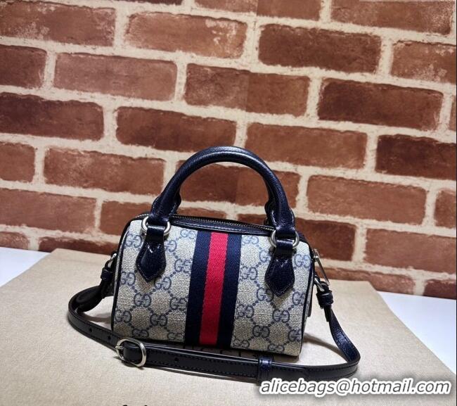 Classic Specials Gucci Ophidia GG Canvas Super Mini bag 781490 Beige/Blue 2024