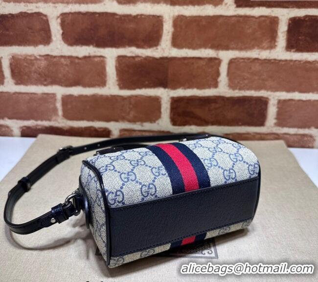 Classic Specials Gucci Ophidia GG Canvas Super Mini bag 781490 Beige/Blue 2024