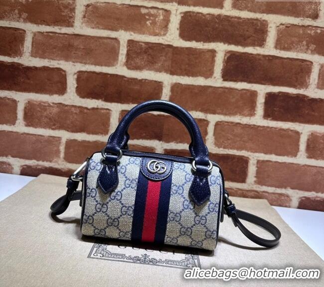 Classic Specials Gucci Ophidia GG Canvas Super Mini bag 781490 Beige/Blue 2024