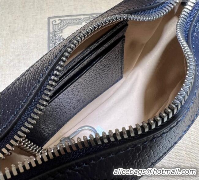 Buy Inexpensive Gucci Ophidia GG Canvas Mini Hobo bag 658551 Beige/Blue 2024