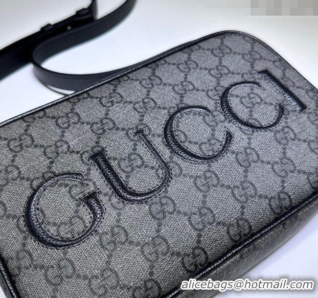 Traditional Discount Gucci GG Canvas Mini bag 768391 Grey 2024