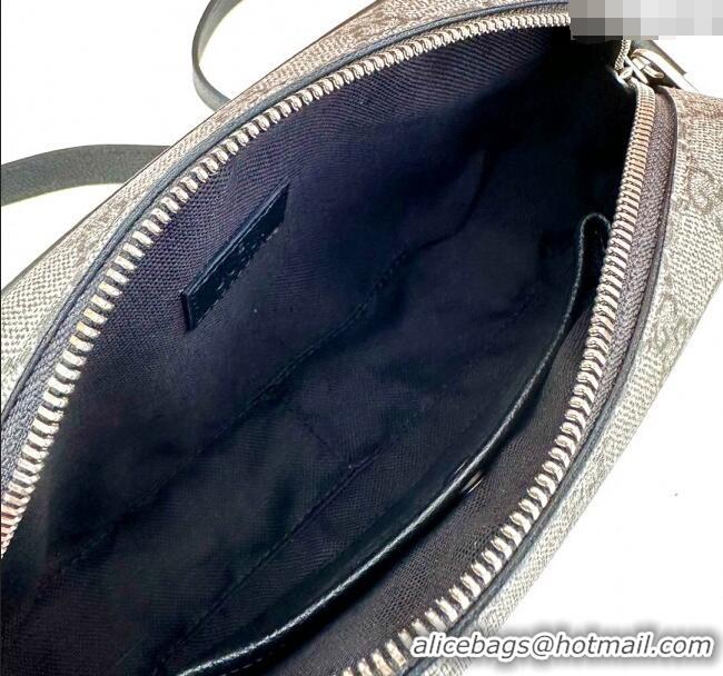 Traditional Discount Gucci GG Canvas Mini bag 768391 Grey 2024