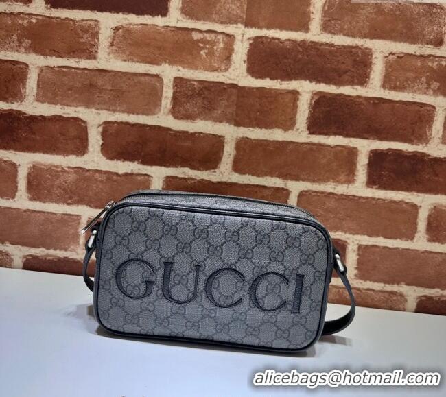 Traditional Discount Gucci GG Canvas Mini bag 768391 Grey 2024