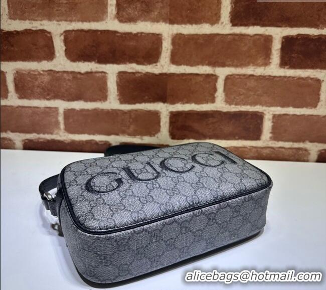 Traditional Discount Gucci GG Canvas Mini bag 768391 Grey 2024