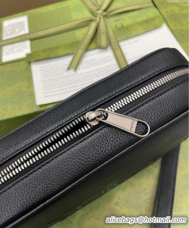 Reasonable Price Gucci Leather Mini Bag 768391 Black 2024