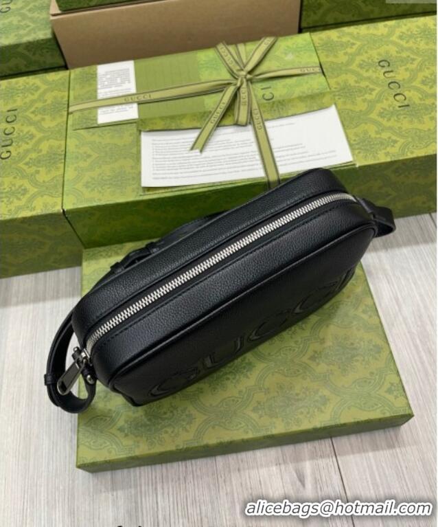 Reasonable Price Gucci Leather Mini Bag 768391 Black 2024