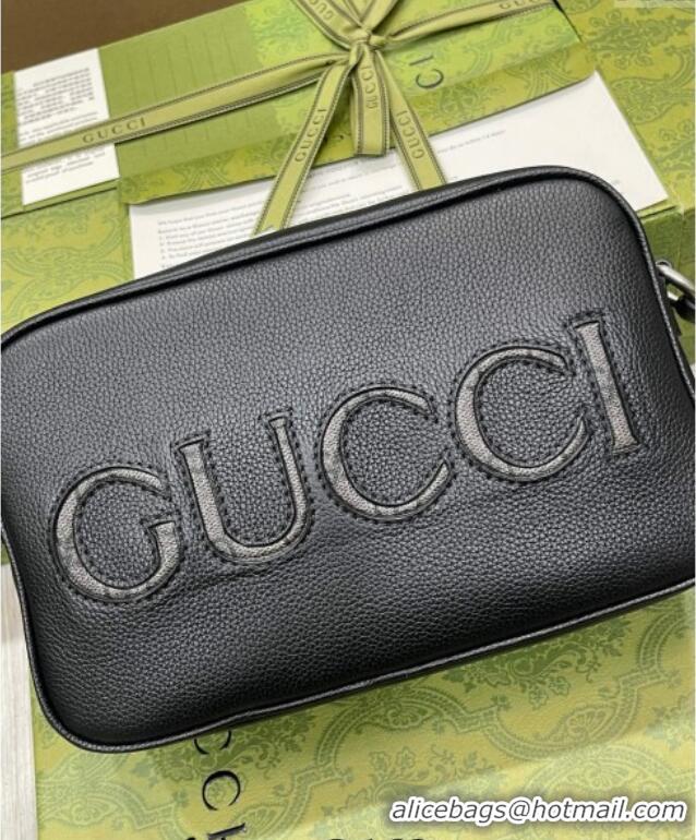 Reasonable Price Gucci Leather Mini Bag 768391 Black 2024