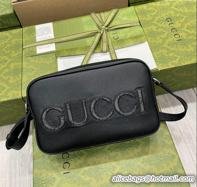 Reasonable Price Gucci Leather Mini Bag 768391 Black 2024