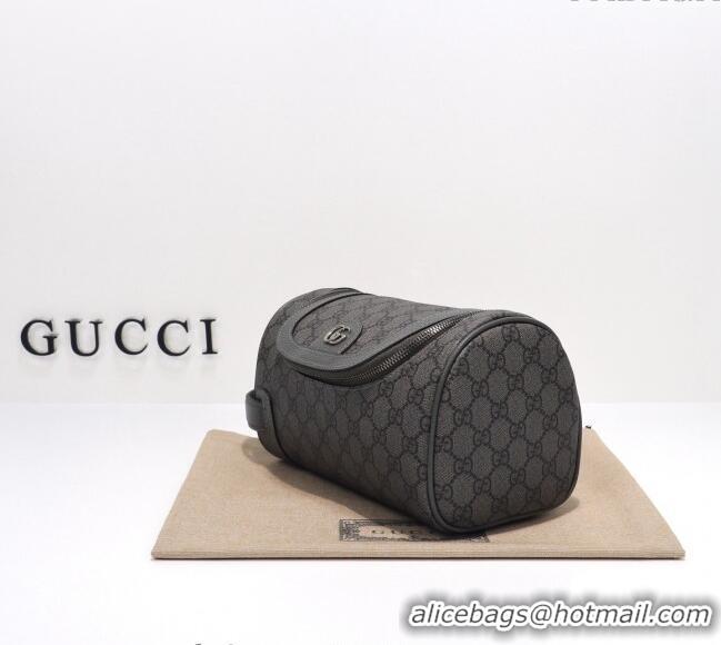 Well Crafted Gucci Ophidia GG canvas Toiletry Case 739670 Grey 2024