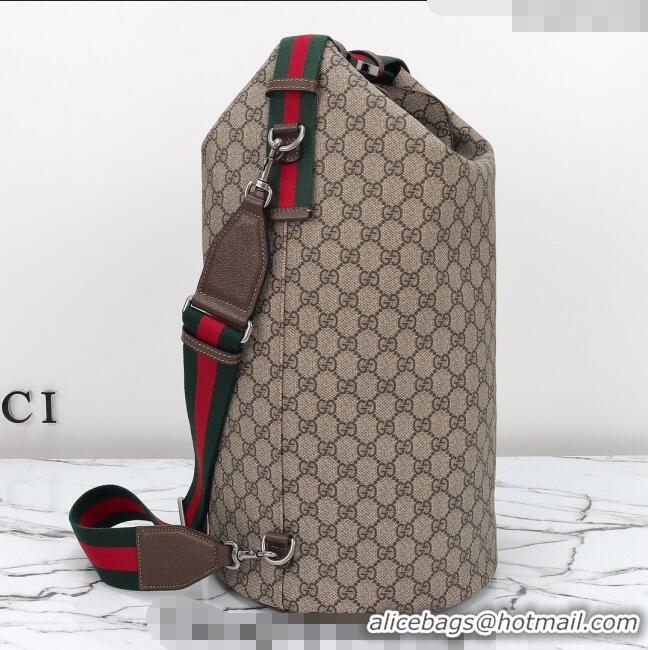 Famous Brand Gucci GG Canvas Top Handle Bag 774542 Beige 2024