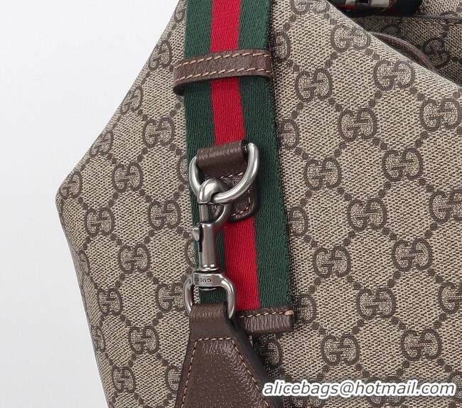 Famous Brand Gucci GG Canvas Top Handle Bag 774542 Beige 2024