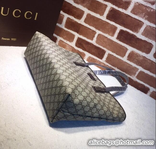 Grade Promotional Gucci GG Canvas Tote Bag 211137 Brown 2024