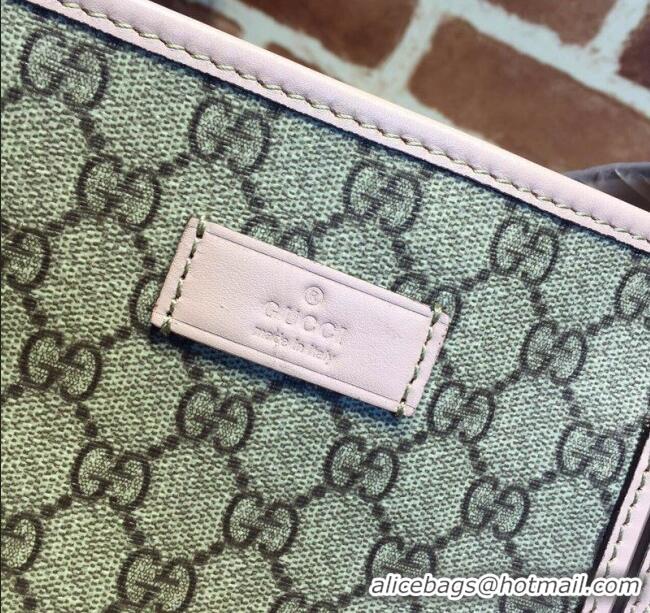 Luxury Discount Gucci GG Canvas Tote Bag 211137 Pink 2024