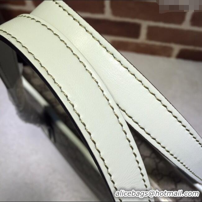 Shop Discount Gucci GG Canvas Tote Bag 211137 White 2024