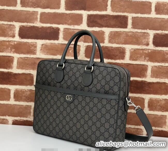 Market Sells Gucci Ophidia GG Canvas Medium Briefcase 792116 Grey 2024