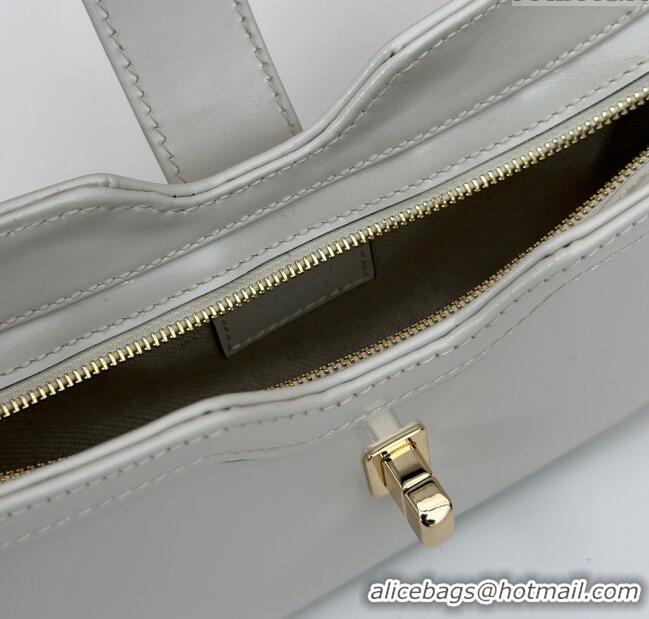 Well Crafted Gucci Leather Moon Side Mini Shoulder bag 786015 White 2024