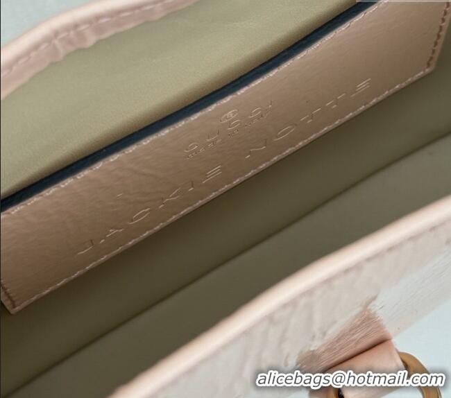 Market Sells Gucci Jackie Notte Mini Bag in Crinkled Patent Leather ‎782889 Nude Pink 2024