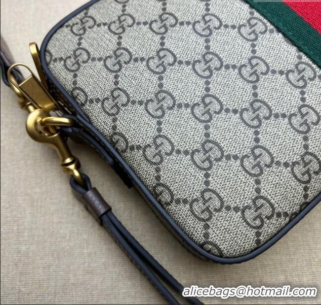 Market Sells Gucci Ophidia GG Canvas Shoulder Bag 699439 Brown Leather
