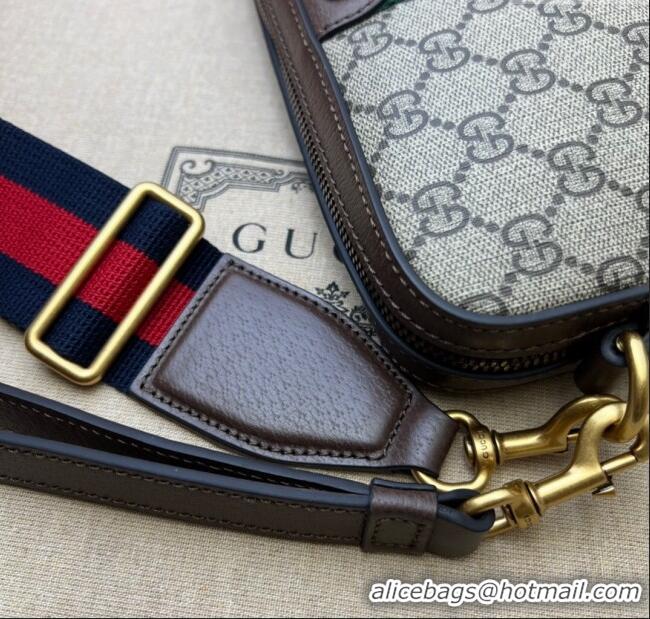 Market Sells Gucci Ophidia GG Canvas Shoulder Bag 699439 Brown Leather