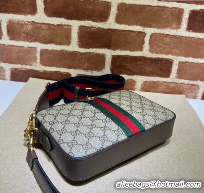 Market Sells Gucci Ophidia GG Canvas Shoulder Bag 699439 Brown Leather