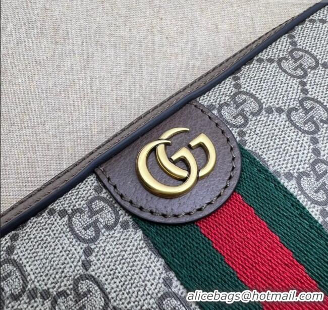 Market Sells Gucci Ophidia GG Canvas Shoulder Bag 699439 Brown Leather