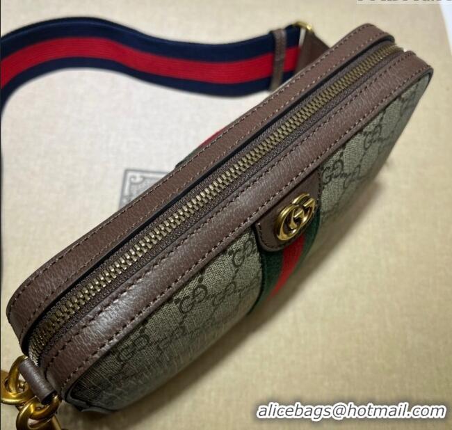 Market Sells Gucci Ophidia GG Canvas Shoulder Bag 699439 Brown Leather