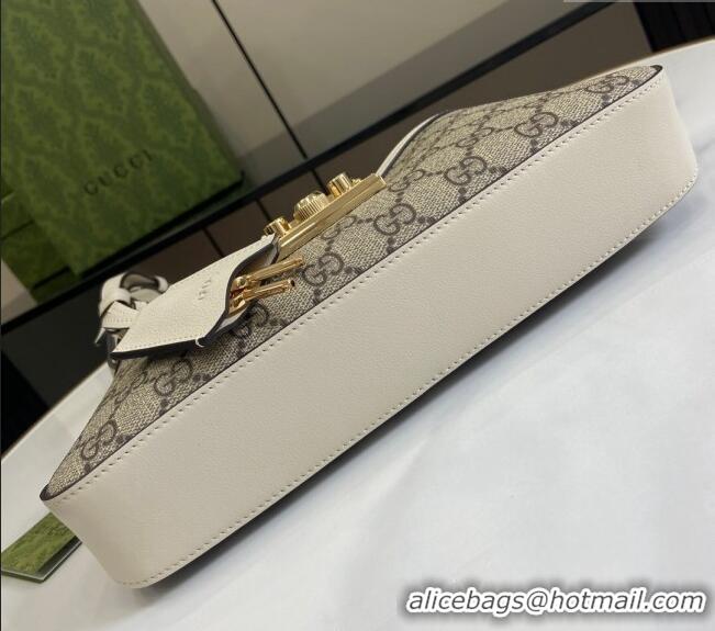 Trendy Design Gucci Padlock GG Canvas Small Shoulder Bag 811705 White 2024