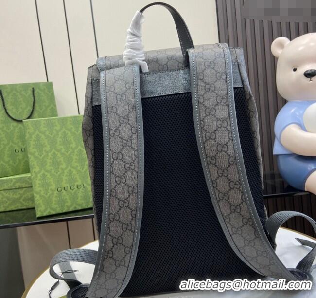 Spot Bulk Gucci Ophidia GG Canvas Small Backpack bag 792114 Grey 2024