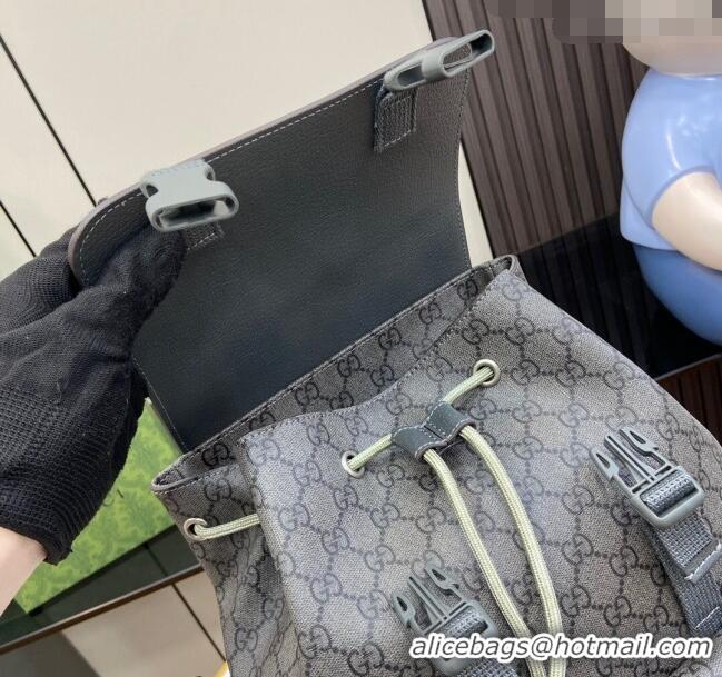 Spot Bulk Gucci Ophidia GG Canvas Small Backpack bag 792114 Grey 2024