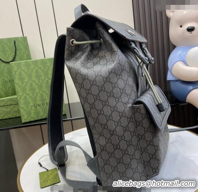 Spot Bulk Gucci Ophidia GG Canvas Small Backpack bag 792114 Grey 2024