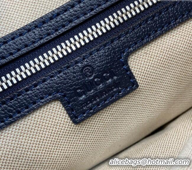 Top Quality Gucci Ophidia GG Canvas Small Backpack bag 792114 Blue 2024