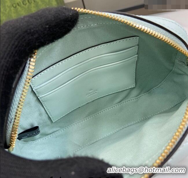 Market Sells Gucci GG Leather Super Mini Shoulder Bag 781554 Pale Green 2024