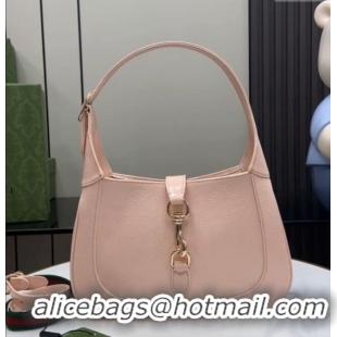 Market Sells Gucci Jackie Small Shoulder Bag in Crinkled Patent Leather 782849 Light Pink 2024