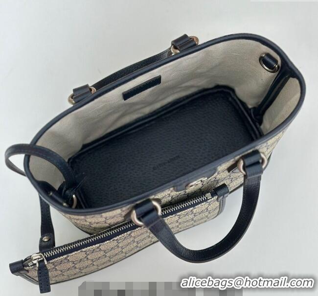 Spot Bulk Gucci Ophidia GG Canvas Mini Tote Bag 811716 Beige/Blue 2024