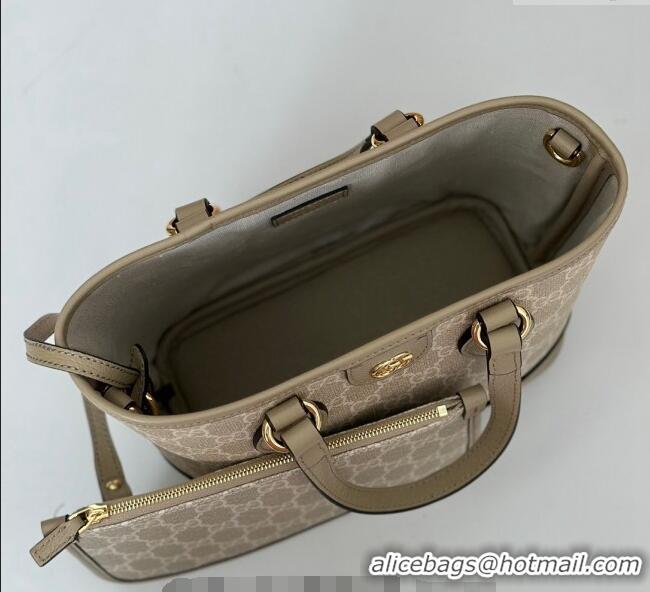 Buy Classic Gucci Ophidia GG Canvas Mini Tote Bag 811716 Beige/Oatmea 2024