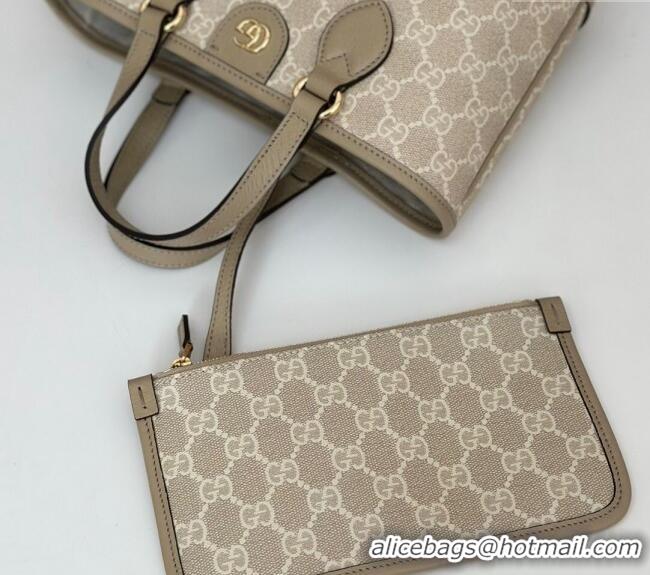 Buy Classic Gucci Ophidia GG Canvas Mini Tote Bag 811716 Beige/Oatmea 2024
