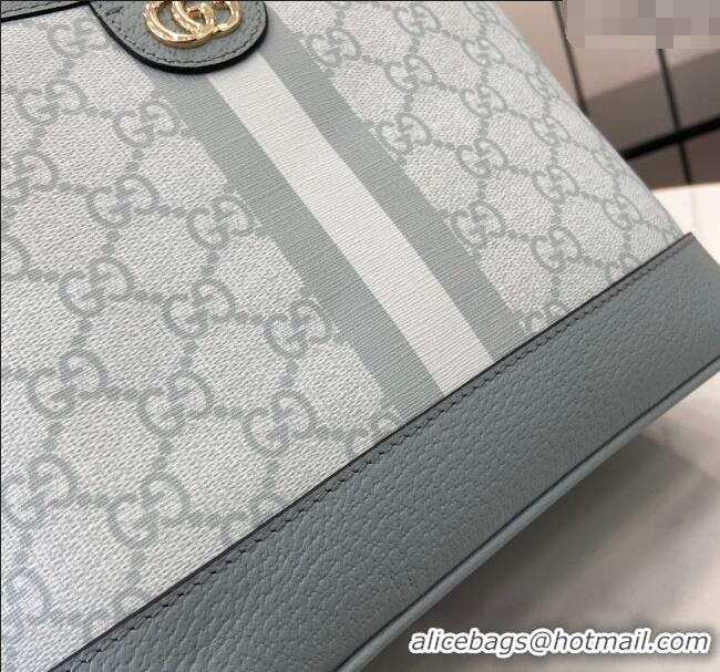 Modern Classic Gucci Ophidia GG Canvas Small Shoulder Bag 781402 Dusty Blue 2024