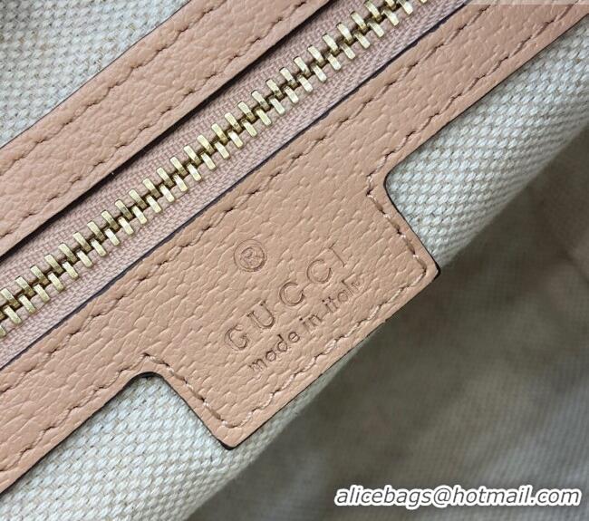 Classic Cheap Gucci Ophidia GG Canvas Super Mini Shoulder Bag 795170 Dusty Pink 2024