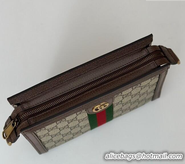 Top Quality Gucci Ophidia GG Canvas Super Mini Bag 795467 Beige/Brown 2024