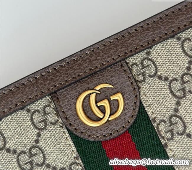 Top Quality Gucci Ophidia GG Canvas Super Mini Bag 795467 Beige/Brown 2024