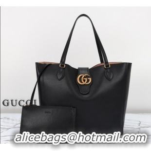 Classic Specials Gucci Leather Tote Bag 649577 Black 2024