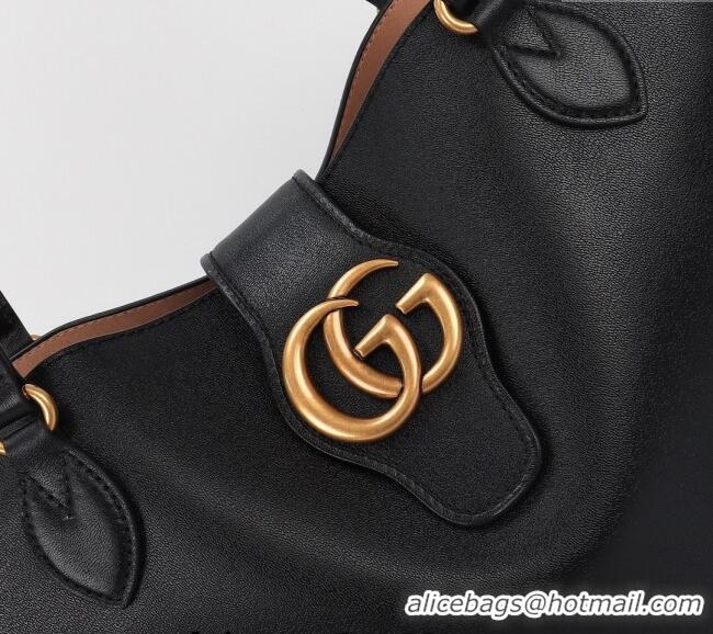 Classic Specials Gucci Leather Tote Bag 649577 Black 2024