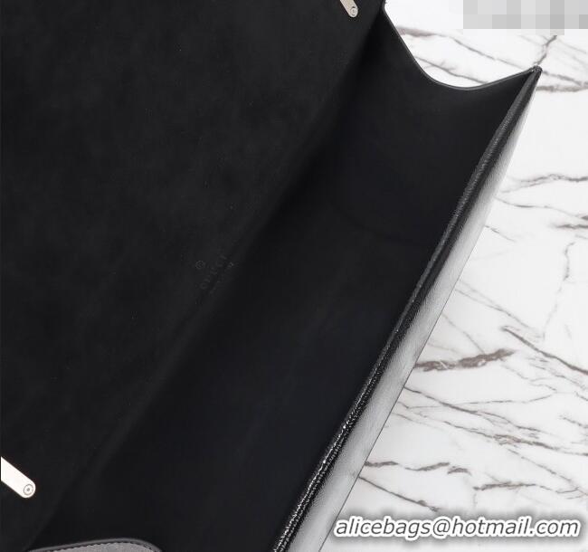 Traditional Discount Gucci Dionysus Large Shoulder Bag in Patent Leather 795003 Black 2024