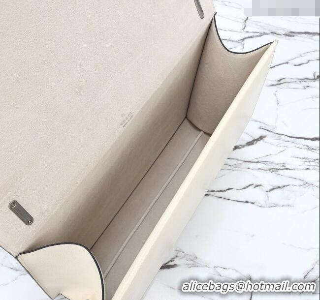 Traditional Specials Gucci Dionysus Large Shoulder Bag in Patent Leather 795003 White 2024