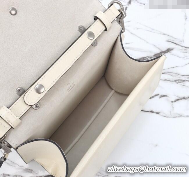 Well Crafted Gucci Dionysus Small Shoulder Bag in Patent Leather 799599 White 2024