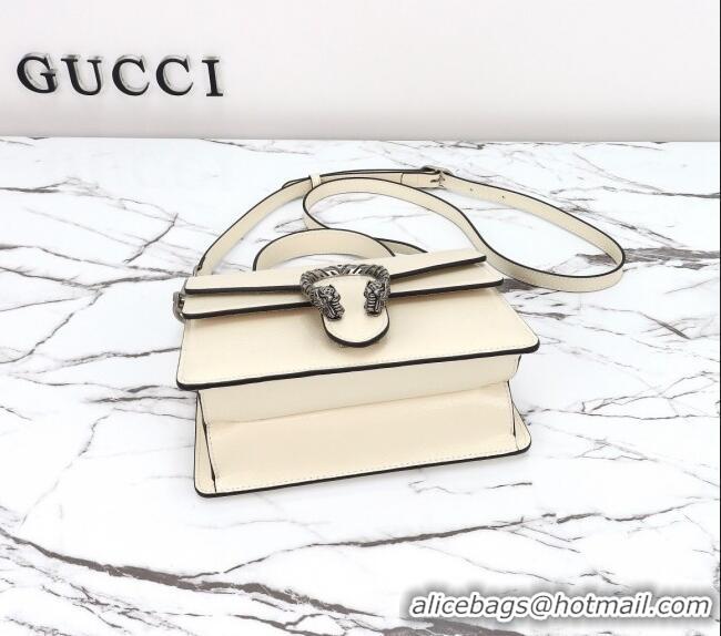 Well Crafted Gucci Dionysus Small Shoulder Bag in Patent Leather 799599 White 2024