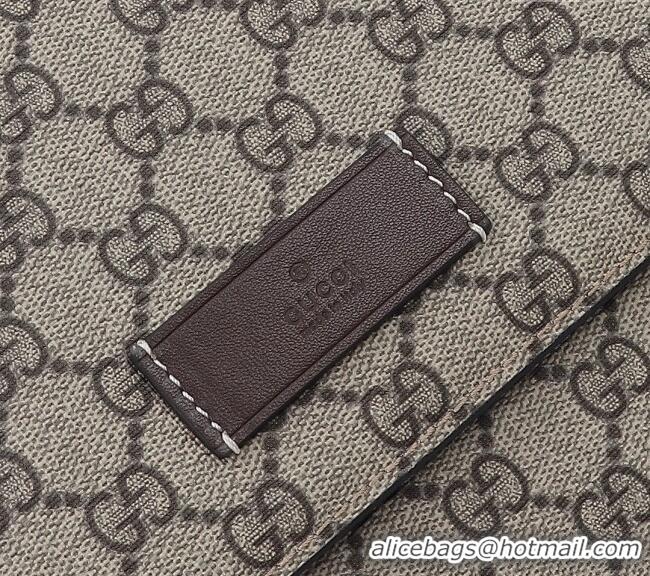 Luxury Classic Gucci GG Supreme Canvas Medium Diaper Shoulder Bag 211131 2024