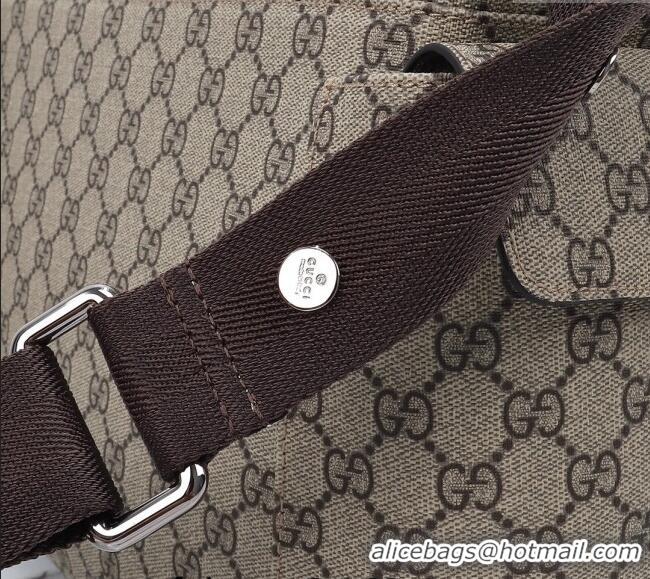 Luxury Classic Gucci GG Supreme Canvas Medium Diaper Shoulder Bag 211131 2024